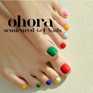 💅OHORA P CRAYON Semicure Gel Pedicure [NIB] "discontinued"